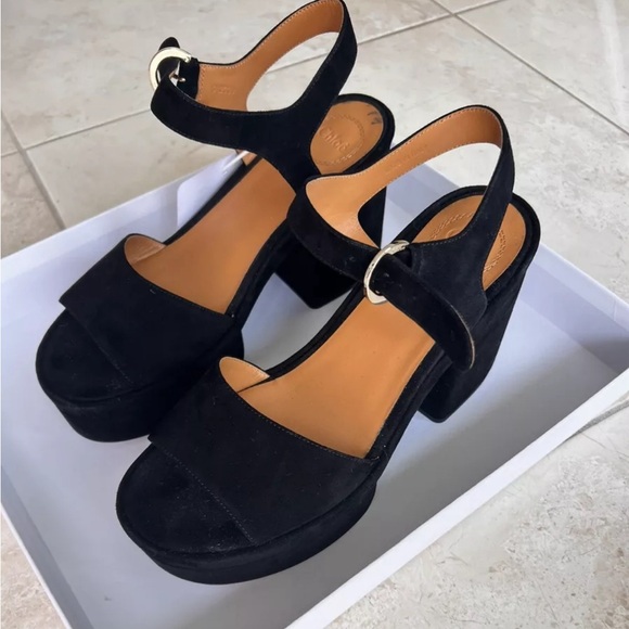 Chloe sandals size 39 US9 - Picture 2 of 5